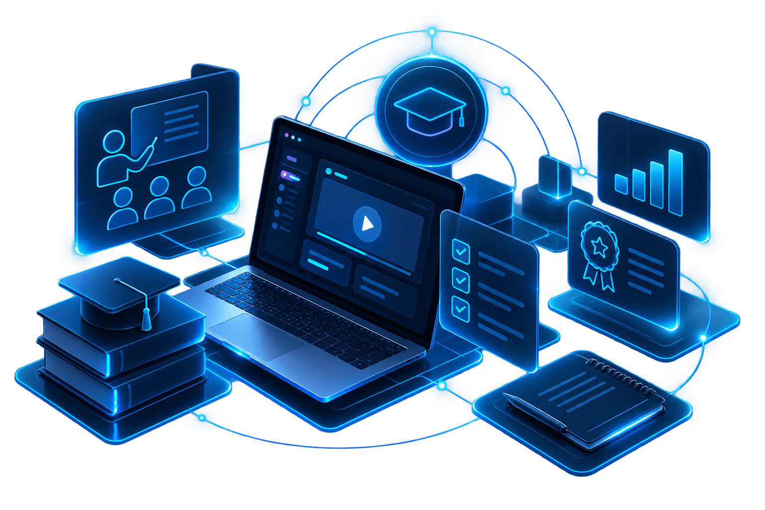 Illustration de formation et accompagnement des utilisateurs